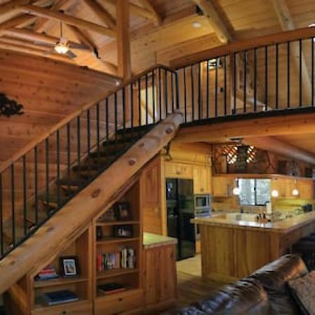 Eagles Nest - Natural Log Cabin With Guest House Idyllwild Exteriér fotografie
