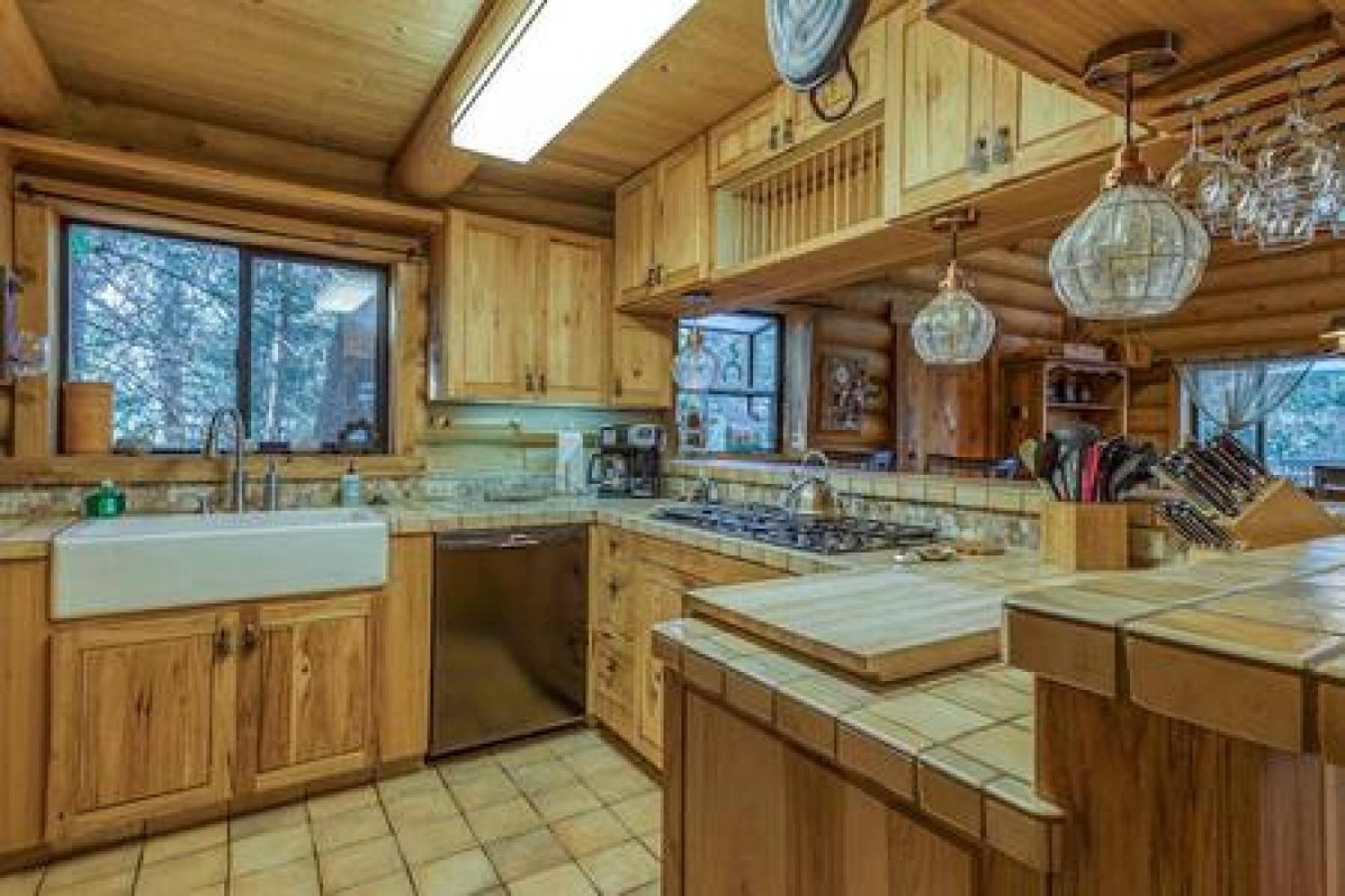 Eagles Nest - Natural Log Cabin With Guest House Idyllwild Exteriér fotografie