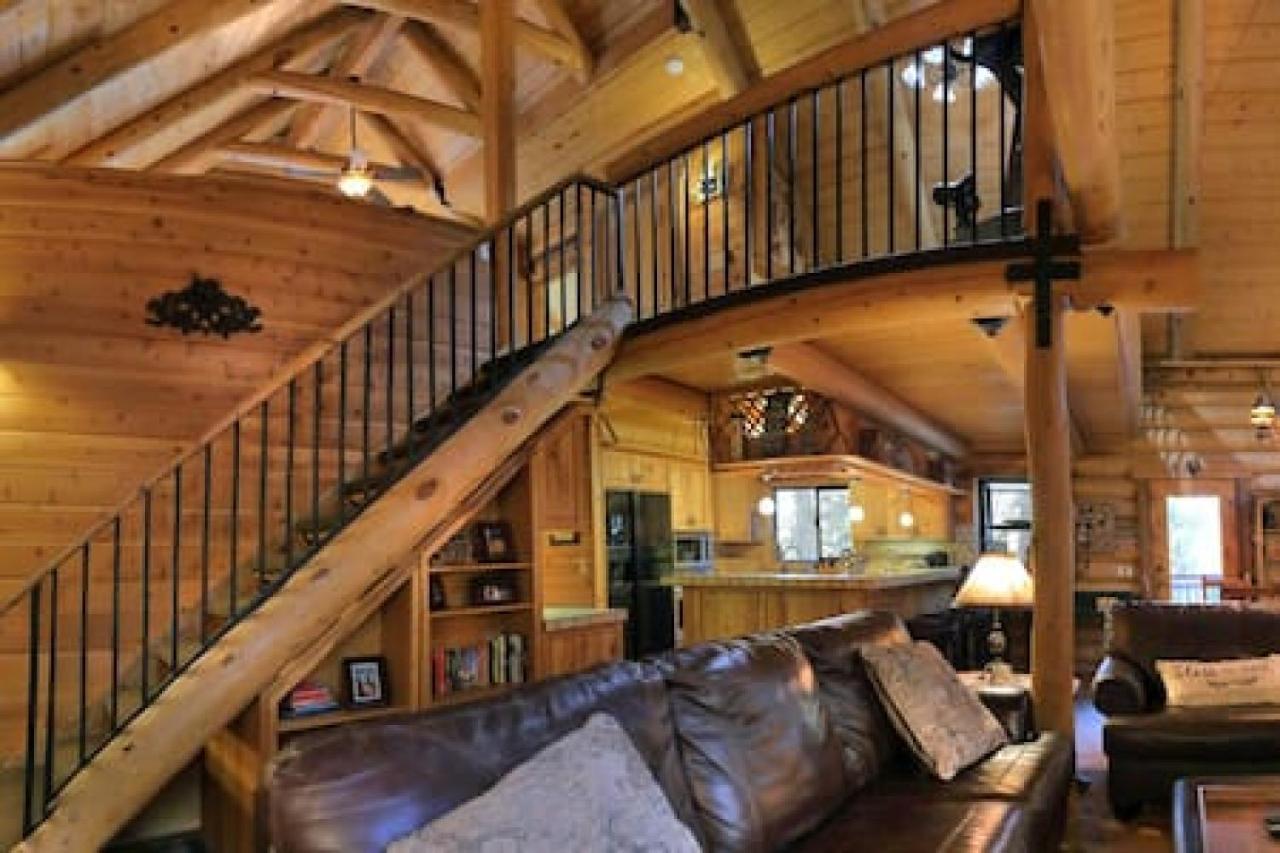 Eagles Nest - Natural Log Cabin With Guest House Idyllwild Exteriér fotografie