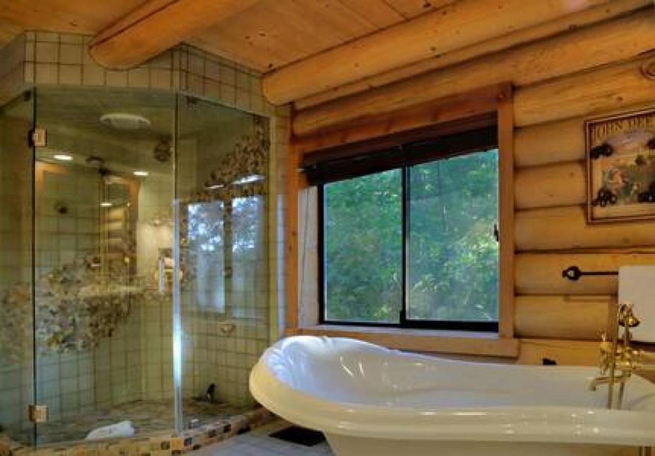 Eagles Nest - Natural Log Cabin With Guest House Idyllwild Exteriér fotografie