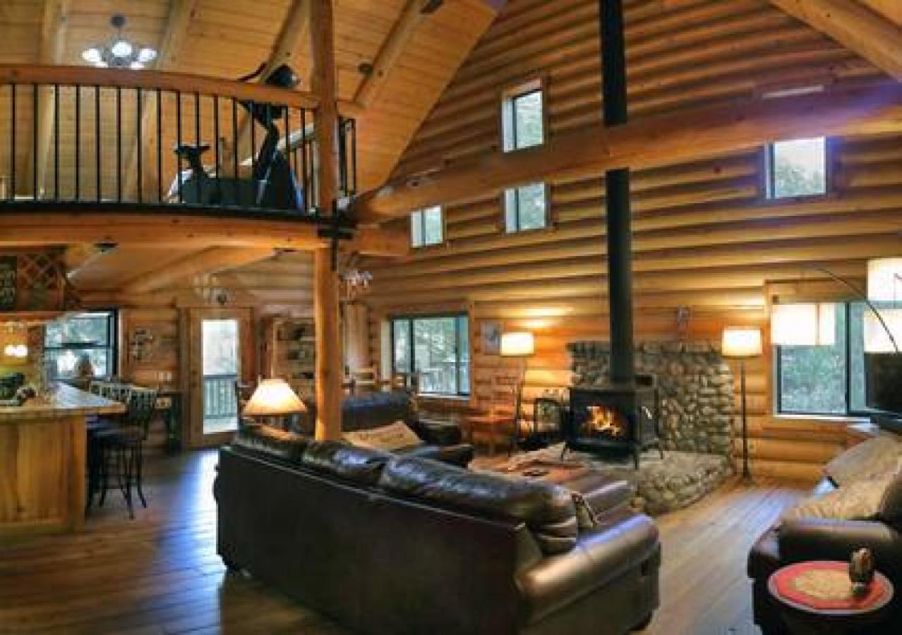 Eagles Nest - Natural Log Cabin With Guest House Idyllwild Exteriér fotografie