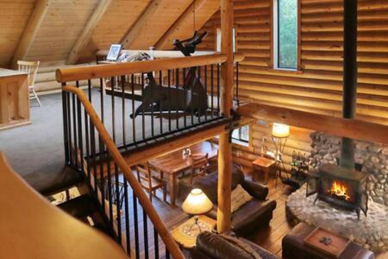 Eagles Nest - Natural Log Cabin With Guest House Idyllwild Exteriér fotografie