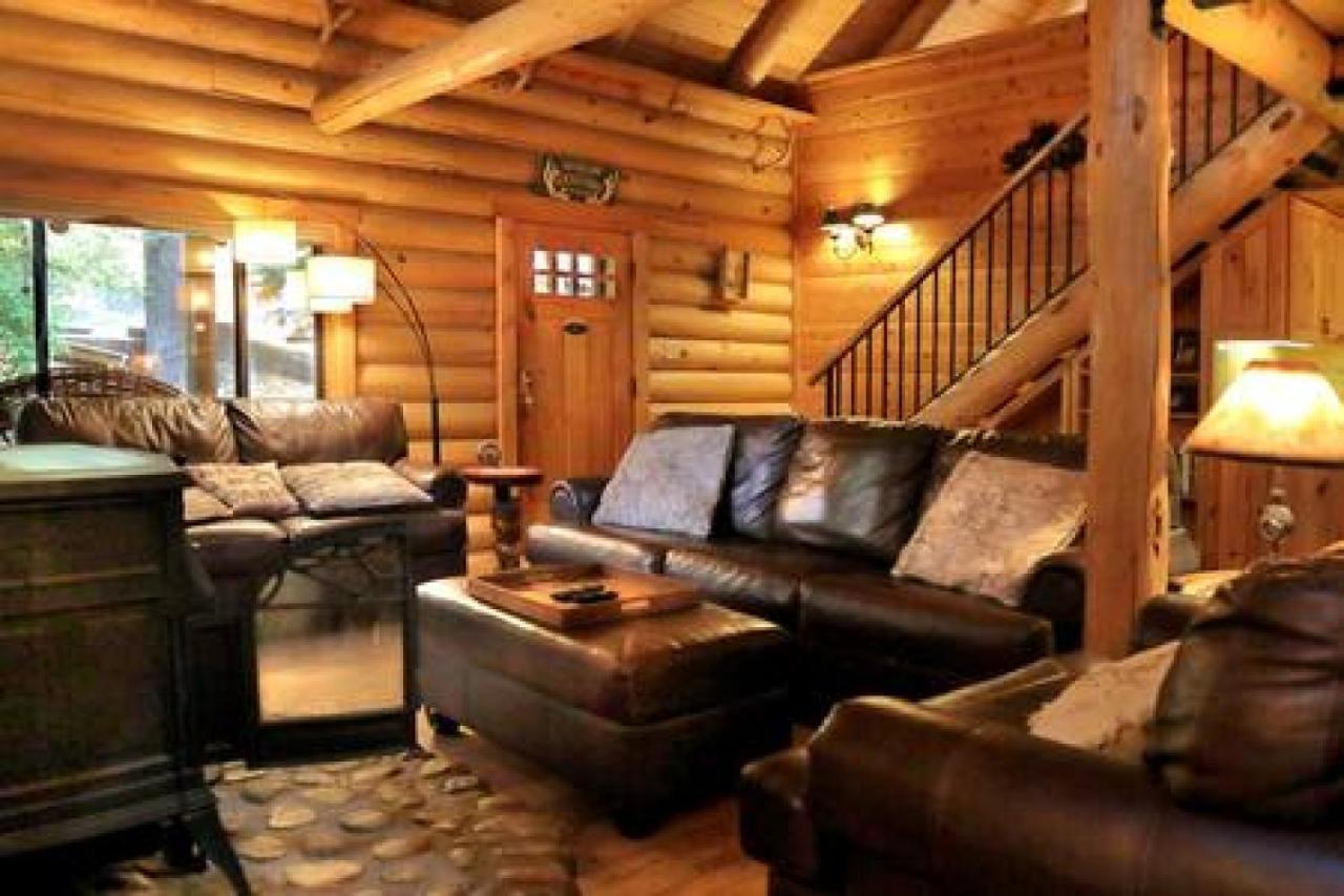 Eagles Nest - Natural Log Cabin With Guest House Idyllwild Exteriér fotografie